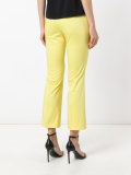kick flare tailored trousers