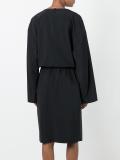 tucked effect dress