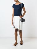 scoop neck T-shirt