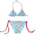 Nutella print bikini set