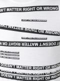 word print T-shirt 