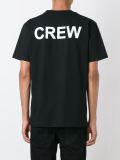 'crew'印花T恤