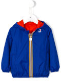 reversible padded hooded jacket