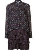 printed shirt dress