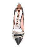 rhinestone embellished pumps