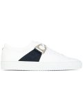 contrast stripe detail sneakers 
