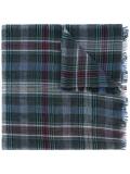 checked scarf