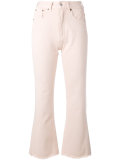 flared cropped pants 