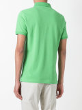 logo patch polo shirt 