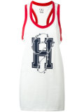 oversized logo vest 