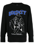 embroidered sweatshirt