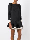 ruffle skirt mini dress