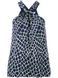 halterneck blouse