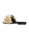 slip-on flat sandals