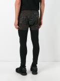camouflage print short