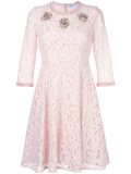 embellished lace dress