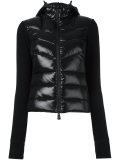 zipped hooded jacket