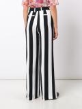 striped wide-legged trousers