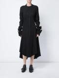longsleeved flared dress