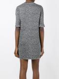 patterned sweater dress