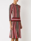 striped knit dress