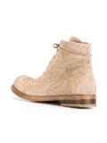 long hair ankle boots 