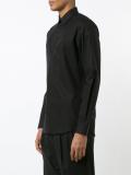 star embroidered formal dress shirt