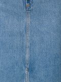 denim a-line skirt