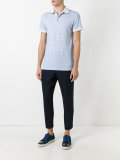 boat print polo shirt