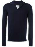knitted polo shirt
