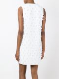 feather embellished dress