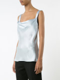 metallic tank top