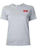 double heart T-shirt