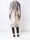 tie-dye print coat