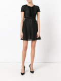 ruffled trim dress 