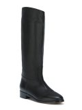 rear zip boots