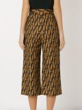 high waited cropped trousers