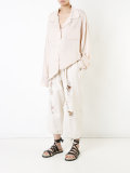 distressed trousers