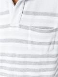 striped polo shirt