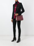house check shoulder bag