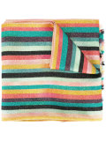 glittery striped scarf