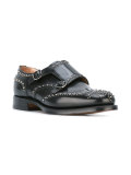 studded monk shoes
