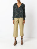floral print blouse
