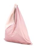 two-tone slouchy tote