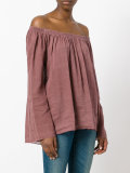 off shoulder top