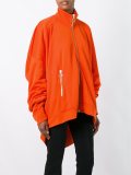 zip up oversized jacket