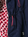 drawstring bomber jacket