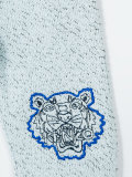 embroidered logo knit leggings