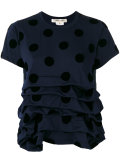 ruffled T-shirt 