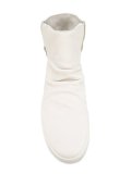 slip-on hi-top sneakers